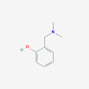molecular formula C9H13NO B042718 2-((Dimethylamino)methyl)phenol CAS No. 120-65-0