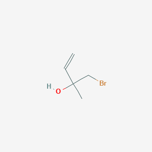 molecular formula C5H9BrO B042723 1-Bromo-2-methyl-3-buten-2-ol CAS No. 36219-40-6
