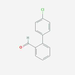 molecular formula C13H9ClO B042730 4'-Chlorobiphenyl-2-carbaldehyde CAS No. 153850-83-0