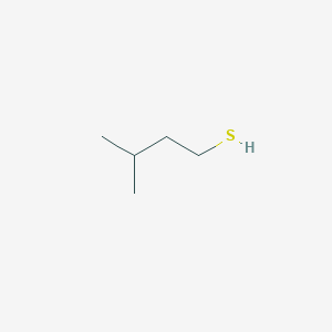 molecular formula C5H12S B042731 3-Methyl-1-butanethiol CAS No. 541-31-1