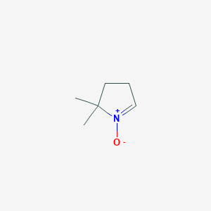 molecular formula C6H11NO B042738 5,5-二甲基-1-吡咯啉 N-氧化物 CAS No. 3317-61-1