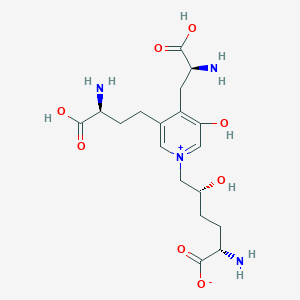 molecular formula C₁₈H₂₈N₄O₈ B042742 吡啶啉 CAS No. 63800-01-1