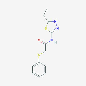 N-(5-ethyl-1,3,4-thiadiazol-2-yl)-2-(phenylsulfanyl)acetamide