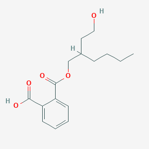 molecular formula C16H22O5 B042749 2-[2-(2-hydroxyethyl)hexoxycarbonyl]benzoic Acid CAS No. 82975-94-8