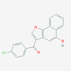molecular formula C19H11ClO3 B427490 COX-2-IN-40 