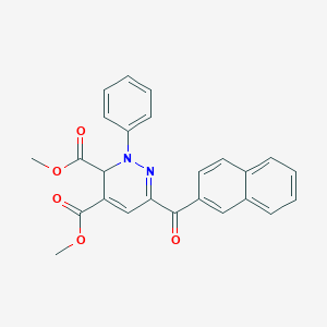 Dimethyl 6-(2-naphthoyl)-2-phenyl-2,3-dihydro-3,4-pyridazinedicarboxylate