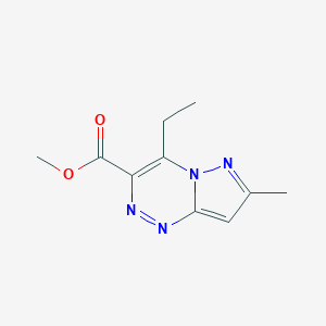 Methyl 4-ethyl-7-methylpyrazolo[5,1-c][1,2,4]triazine-3-carboxylate