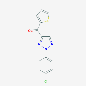[2-(4-chlorophenyl)-2H-1,2,3-triazol-4-yl](2-thienyl)methanone