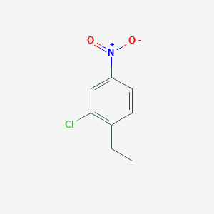 molecular formula C8H8ClNO2 B042754 3-Chloro-4-ethylnitrobenzene CAS No. 42782-54-7