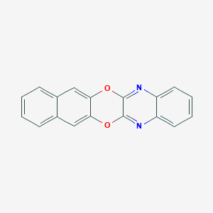 molecular formula C18H10N2O2 B427579 Naphtho[2,3-b]quinoxalino[2,3-E]1,4-dioxin 