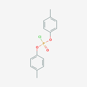 molecular formula C14H14ClO3P B042770 Bis(4-methylphenyl) phosphorochloridate CAS No. 6630-15-5