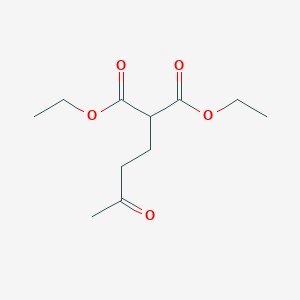 molecular formula C11H18O5 B042774 丙二酸二乙酯（3-氧代丁基）酯 CAS No. 4761-26-6