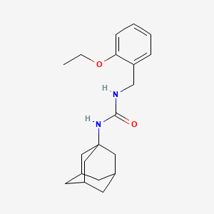 molecular formula C20H28N2O2 B4277506 N-(1-ADAMANTYL)-N'-(2-ETHOXYBENZYL)UREA 