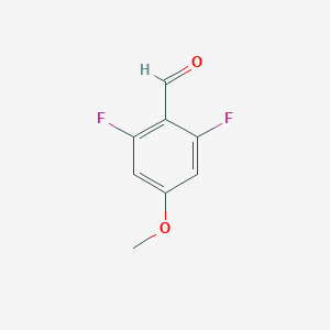 molecular formula C8H6F2O2 B042782 2,6-二氟-4-甲氧基苯甲醛 CAS No. 256417-10-4