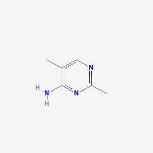 molecular formula C6H9N3 B042788 2,5-二甲基嘧啶-4-胺 CAS No. 73-70-1