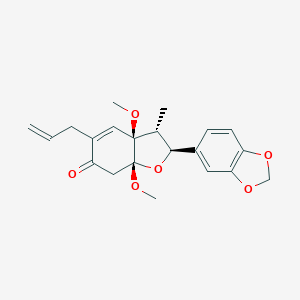 molecular formula C21H24O6 B042791 Kadsurin A CAS No. 99340-07-5