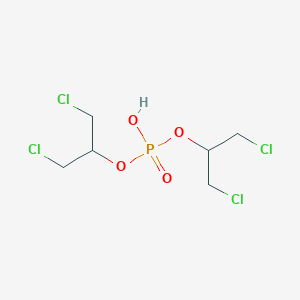 molecular formula C6H11Cl4O4P B042792 Bis(1,3-dichloro-2-propyl) phosphate CAS No. 72236-72-7