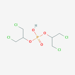 molecular formula C₆H₁₁Cl₄O₄P B042792 Bis(1,3-dichloro-2-propyl) phosphate CAS No. 72236-72-7