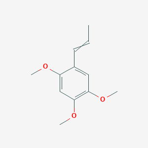 molecular formula C12H16O3 B042808 Beta-Asarone CAS No. 5273-86-9