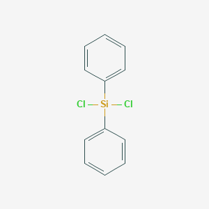 molecular formula C12H10Cl2Si B042835 Dichlorodiphenylsilane CAS No. 80-10-4