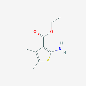 molecular formula C9H13NO2S B042842 Ethyl 2-amino-4,5-dimethylthiophene-3-carboxylate CAS No. 4815-24-1