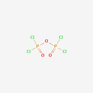 molecular formula Cl4O3P2 B042844 Diphosphoryl tetrachloride CAS No. 13498-14-1