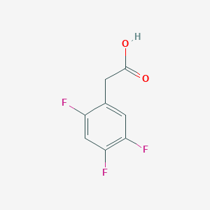 molecular formula C8H5F3O2 B042848 2,4,5-三氟苯乙酸 CAS No. 209995-38-0