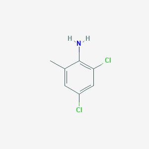 molecular formula C7H7Cl2N B042851 2,4-Dichloro-6-methylaniline CAS No. 30273-00-8