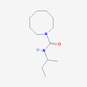molecular formula C12H24N2O B4286246 N-(butan-2-yl)azocane-1-carboxamide 