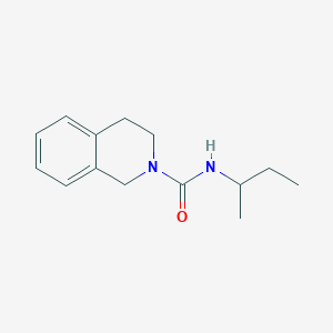 molecular formula C14H20N2O B4286336 N-(butan-2-yl)-3,4-dihydroisoquinoline-2(1H)-carboxamide 