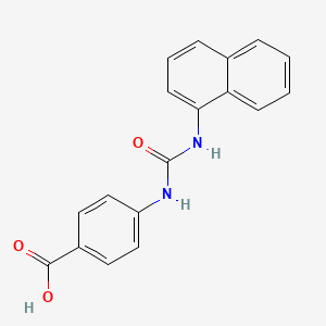 B4287369 4-{[(1-naphthylamino)carbonyl]amino}benzoic acid CAS No. 501008-88-4