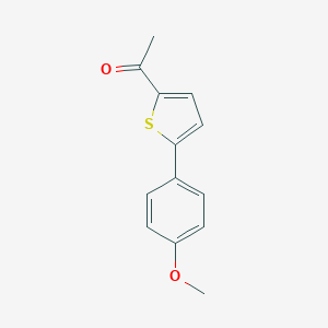 molecular formula C13H12O2S B428831 1-[5-(4-Methoxyphenyl)-2-thienyl]-1-ethanone CAS No. 13918-67-7