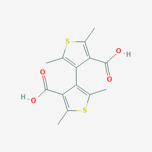 2,2',5,5'-Teramethyl-4,4'-bithiophene-3,3'-dicarboxylic acid
