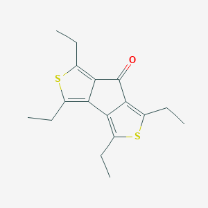 1,3,4,6-tetraethyl-7H-thieno[3',4':3,4]cyclopenta[1,2-c]thiophen-7-one