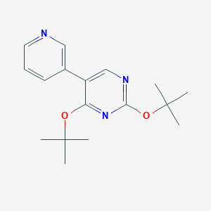 2,4-Di-tert-butoxy-5-(pyridin-3-yl)pyrimidine
