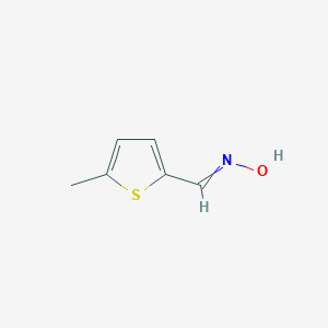 B428938 N-[(5-methylthiophen-2-yl)methylidene]hydroxylamine CAS No. 42456-40-6