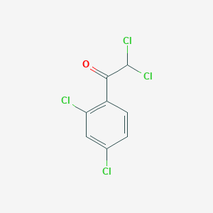 molecular formula C8H4Cl4O B042897 2,2,2',4'-Tetrachloroacetophenone CAS No. 2274-66-0