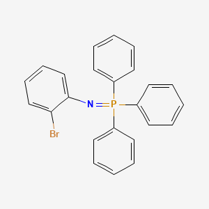 molecular formula C24H19BrNP B4289792 N-(2-BROMOPHENYL)-111-TRIPHENYL-LAMBDA5-PHOSPHANIMINE 