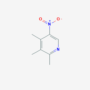 molecular formula C8H10N2O2 B428981 2,3,4-Trimethyl-5-nitropyridine 