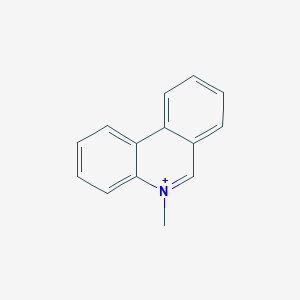 molecular formula C14H12N+ B429081 5-Methylphenanthridinium 