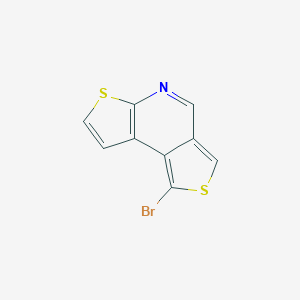 molecular formula C9H4BrNS2 B429087 3-bromo-4,10-dithia-8-azatricyclo[7.3.0.02,6]dodeca-1(9),2,5,7,11-pentaene 