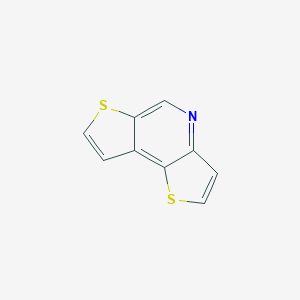 molecular formula C9H5NS2 B429111 3,10-dithia-7-azatricyclo[7.3.0.02,6]dodeca-1,4,6,8,11-pentaene 