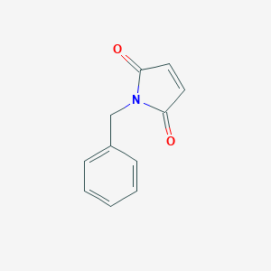 molecular formula C11H9NO2 B042914 N-苄基马来酰亚胺 CAS No. 1631-26-1
