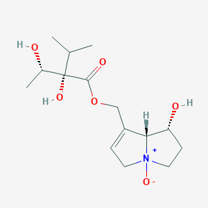 molecular formula C15H25NO6 B042929 Lycopsamine N-oxide CAS No. 95462-15-0