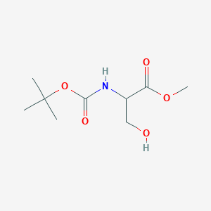 molecular formula C9H17NO5 B042935 N-BOC-DL-serine methyl ester CAS No. 69942-12-7