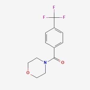 molecular formula C12H12F3NO2 B4293806 4-Trifluoromethylbenzoic acid, morpholide 