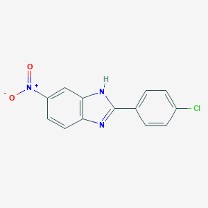 molecular formula C13H8ClN3O2 B429459 GABAA receptor agent 1 CAS No. 1571-87-5