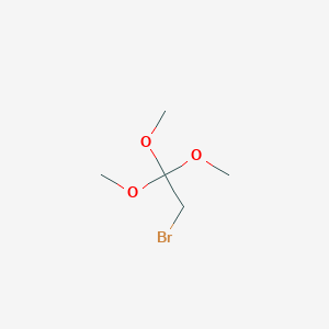 molecular formula C5H11BrO3 B042949 Ethane, 2-bromo-1,1,1-trimethoxy- CAS No. 40070-40-4