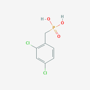 molecular formula C7H7Cl2O3P B429523 2,4-Dichlorobenzylphosphonic acid 