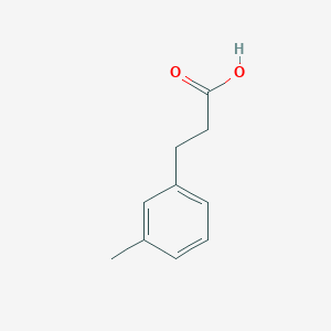 molecular formula C10H12O2 B042953 3-(3-Methylphenyl)propionic acid CAS No. 3751-48-2